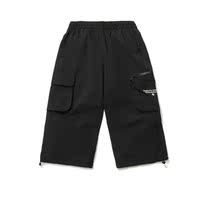 Li Ning shorts 2021 summer new anti-Wu series men close loose leisure sports Capri pants AKQR065