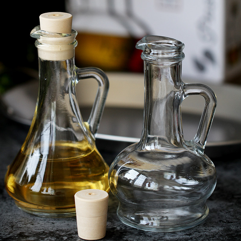 European import pasabahce lead-free glass seasoning bottle oil bottle oil bottle oil vinegar bottle glass bottle home kitchen