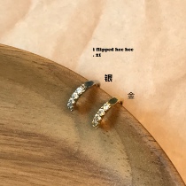 iflippedheehee-minimalist can be matched with all the temperament hanging row drill ear clip