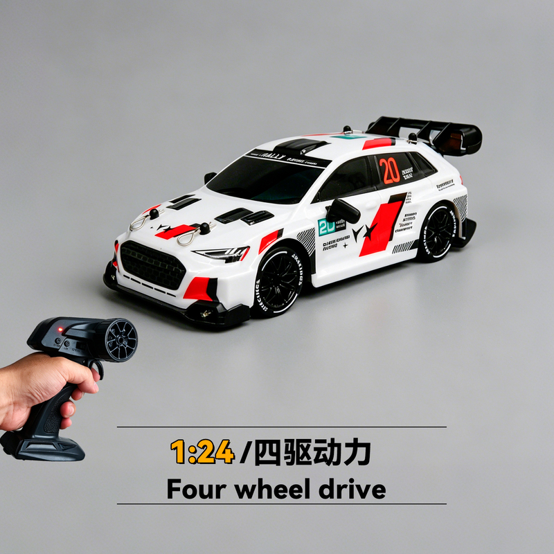 Flying Speed 3Rc Drift Remote Control Car High-Speed Rally Audi Model Battle Boys Children's Toy Gift Flying Speed 3Rc Drift Remote Control Car High-Speed Rally Audi Model Battle Boys Children's Toy Gift