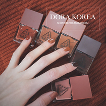 3CE autumn and winter series super beautiful nail polish quick-drying without light BR07 pumpkin color PK23 brick red