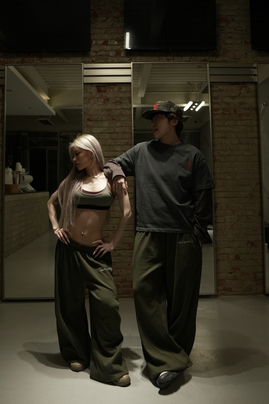 Honeymoon Original•Four-Color Waffle Pants•Summer Thin Basic Versatile Jazz Street Dance Hiphop Style Honeymoon Original•Four-Color Waffle Pants•Summer Thin Basic Versatile Jazz Street Dance Hiphop Style
