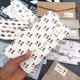 Japanese and Korean literary and fresh ultra-thin canvas wallet simple