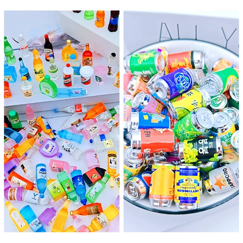 Маленькие смешанные аксессуары ручной работы, трехмерная подвеска, бутылка, 3D