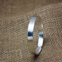 Guquan Silver Home Original Snowflake Silver 999 Foot Silver Sterling Silver Handmade Bracelet Couple Bracelet Square Custom Bracelet