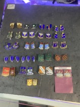 Moldy fruits ancient World War II-Vietnam War dui cap collars sign up to sell 7-9 new non-mountain