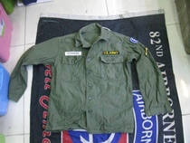 Molguo Vintage Vietnam War Army No. 8 Shirt S Green Molguo Made 7 New