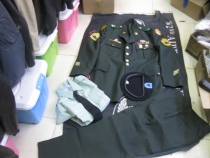 霉果古着 army 常礼服 套装 绿色 霉果制 全章 48R 假一罚三