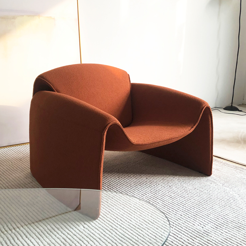 Crab Chair Single Sofa Living Room Small Apartment Single Chair Internet Celebrity Bedroom Balcony Leisure Chair Home Sofa Chair