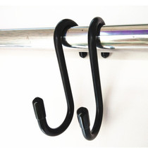 s-shaped steel hook s adhesive hook insulated plastic Silicone s cable wire adhesive hook site scaffolding direct sales