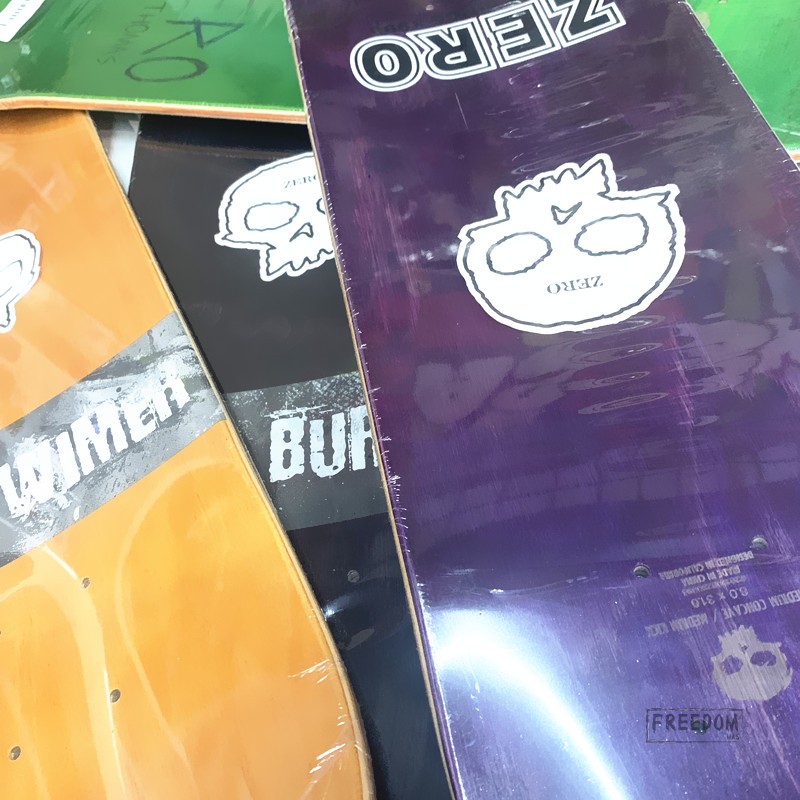 American Import Zero Skateboard Plate Covered Sandpaper Bridge Nails All Freedom Skatepark