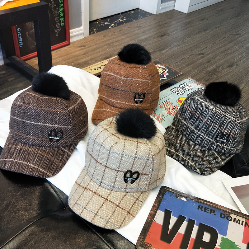 Boys 'hats Autumn and winter children's baby autumn tide 1-2-3 years old cap kids 4 boys' baby winter children's baseball caps