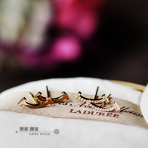  Wei Jia smile single price~Glossy group set with optional natural diamonds 9 6 18K gold earrings