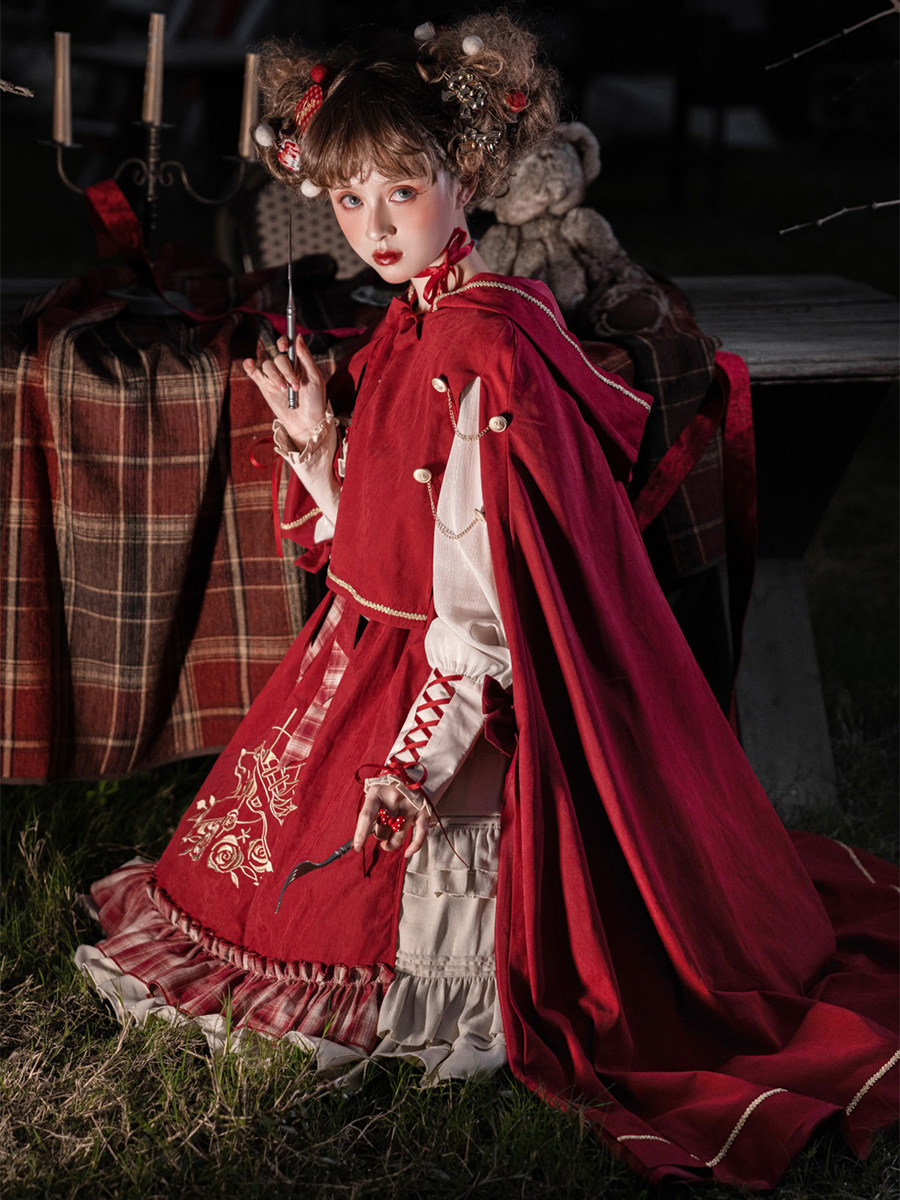Original and authentic little red riding hood princess japanese