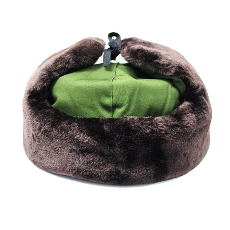 Old Lei Feng Hat Outdoor Thick Winter Cold Warehouse Wind Prevention Hat Wind Car Northeast Cotton Hat