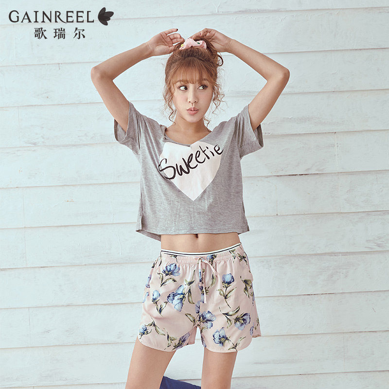 Pyjama pour femme GAINREEL    à manche courte - Ref 2992550 Image 1