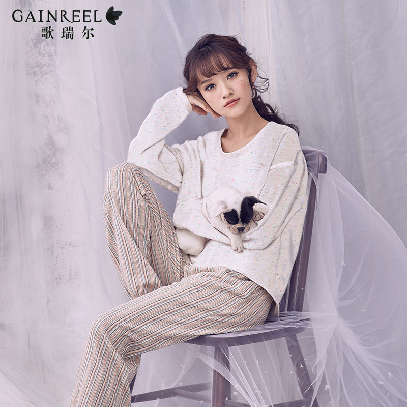 Pyjama pour femme GAINREEL    à manches longues - Ref 2992564 Image 1