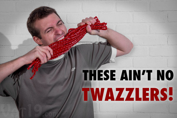 James is the same American Dotzzlers Twizzlers twisted sugar strawberry flavor independently packed strawberry sugar