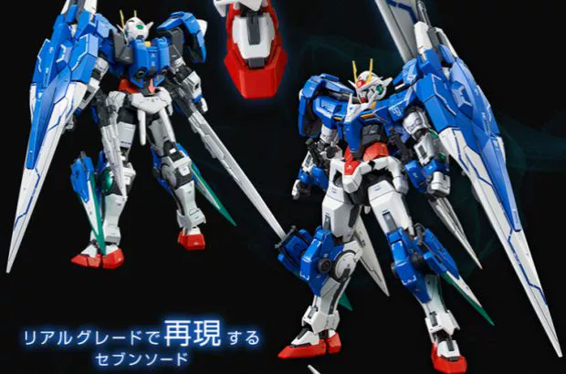 Hàng ngàn Bandai Metal Color PB Network Limited RG 1: 144 00 Bảy thanh kiếm OO 7 Kiếm lên để lắp ráp mô hình - Gundam / Mech Model / Robot / Transformers