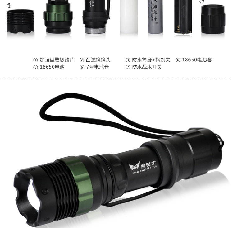 Eclairage pour vélo - phare - Ref 2398586 Image 9