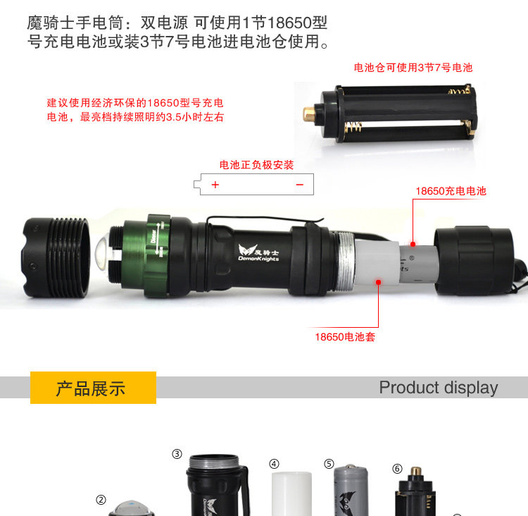 Eclairage pour vélo - phare - Ref 2398586 Image 8