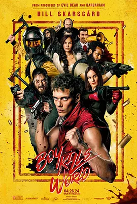 灭世男孩 Boy Kills World（2023） 海报