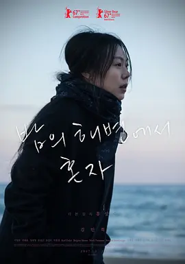 独自在夜晚的海边 ?? ???? ??（2017） 海报