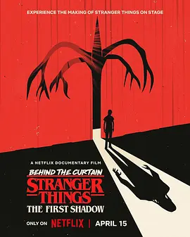 《怪奇物语：第一道阴影》舞台剧幕后 Behind the Curtain: Stranger Things: The First Shadow（2025） 海报