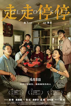 走走停停（2024） 海报