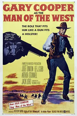 西部人 Man of the West（1958） 海报