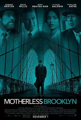 布鲁克林秘案 Motherless Brooklyn（2019） 海报