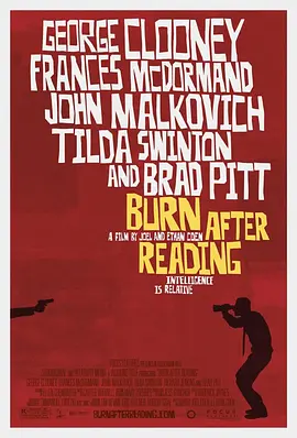 阅后即焚 Burn After Reading（2008） 海报