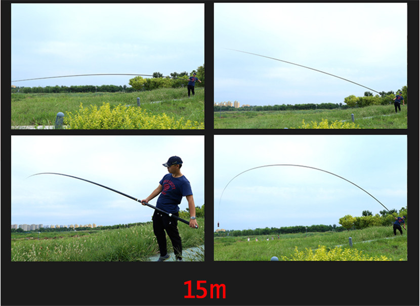Telescopic fishing rod 8m----18m 99% carbon superstrength sensitive fishing  pole | eBay