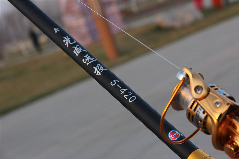 3.6m5.4mTelescopic long Spinning Rod beach sea pier fishing rod