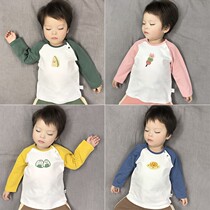 (Broken code clearance) baby micro thick long sleeve T-shirt