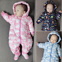 (Broken code clearance) thick warm down jacket jumpsuit