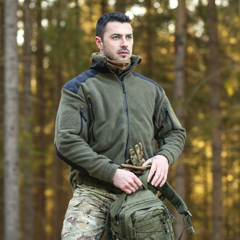 helikon helikon outdoor fleece jacket ski men's warm liner thickened polar fleece jacket liberator