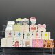 100 jewelry department store snack packaging small fold card head card 6.4cm handmade diy hairpin hangtag card paper