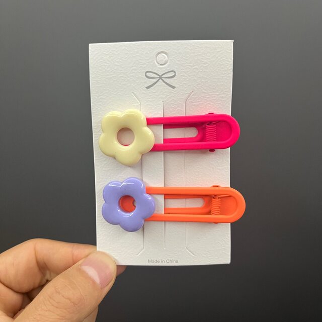 Kp959 leather pattern bow tie hair clip packaging card stall hair accessories hair clip tag card head card paper two card slots