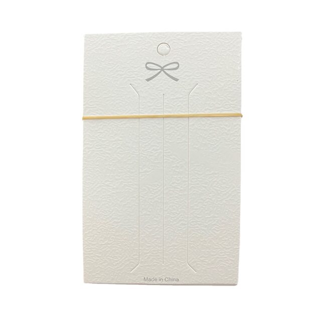 Kp959 leather pattern bow tie hair clip packaging card stall hair accessories hair clip tag card head card paper two card slots