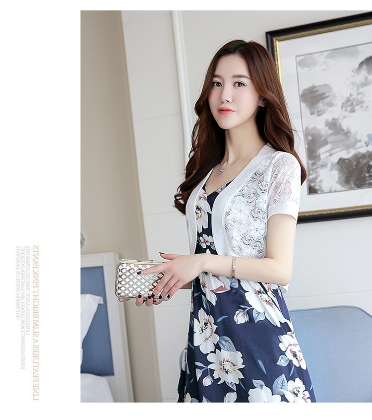 Hoang dã nhỏ khăn choàng mùa hè ren openwork cardigan vest mỏng bên ngoài ngắn tay kích thước lớn áo ngắn ngắn nữ quần áo chống nắng áo nữ đẹp