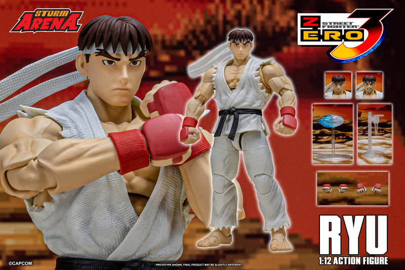 Storm Toys Sfsa02 Teenage Street Fighter 3 Ryu Street Fight Zero 3 Does Not Accept Urgent Orders