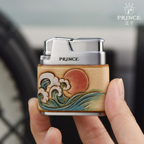 Japanese brand Prince PRINCE Gas Lighter Bright Fire Creative Gifts to Lead Mens Smoke