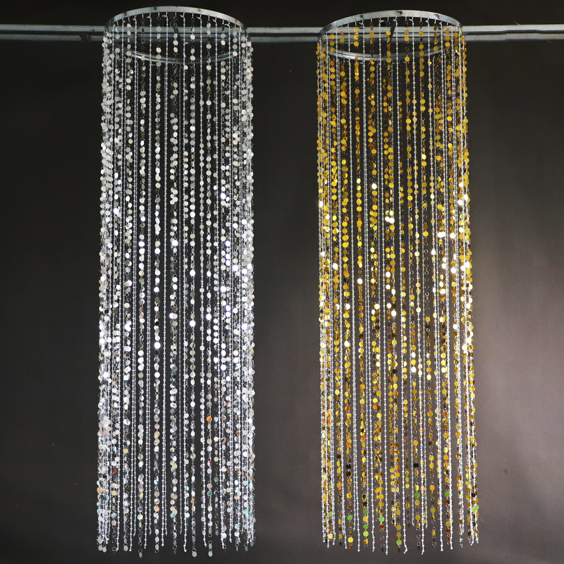 Wedding Crystal Bead Curtain Ring Ceiling Hanging Decoration Acrylic Crystal Bead Curtain Banquet Hall Ceiling Decoration Props Wedding Crystal Bead Curtain Ring Ceiling Hanging Decoration Acrylic Crystal Bead Curtain Banquet Hall Ceiling Decoration Props
