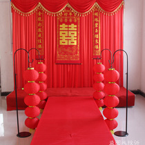  New wedding Chinese hook road guide Lantern road guide New wrought iron hook road guide Wedding road guide