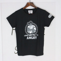 CAMkids Girls Childrens Clothing Special Cabinet Summer Sport Cotton Short Sleeve Suction Sweaty Round Collar T-shirt