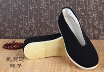 Yi Mont Six Sisters Old Beijing Cloth Shoes Pure Cotton Round Mouth Klayer Cloth Resin Bottom Tai Chi Morning Practice Walk Casual Shoes