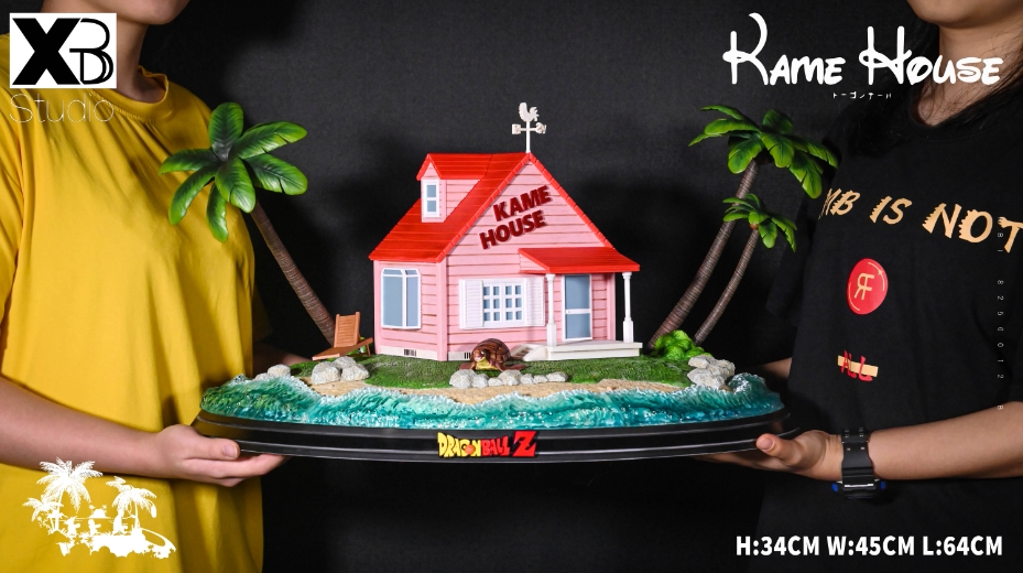 (Supplement) Fat House GK-XBDStudio Dragon Ball Oversized Scene Turtle Immortal Kojima Turtle Immortal House Statue Model