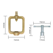 乙炔瓶扳手乙炔表栅栏顶针方框乙炔表减压器扎兰乙炔压力阀连接框