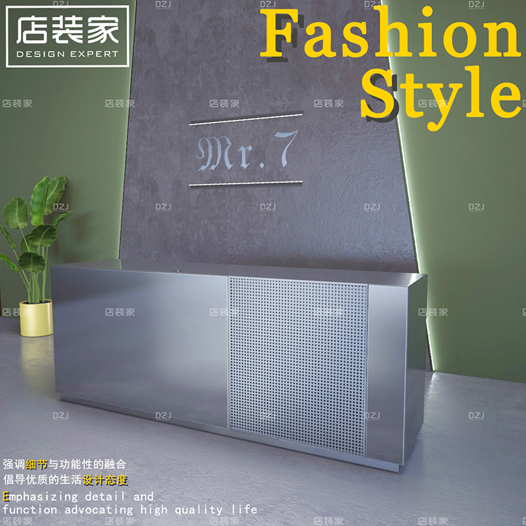 Usd 29 82 Iron Light Luxury Cash Register Fashion Counter Men S